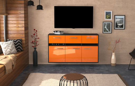 Sideboard Joliet, Orange Studio (136x79x35cm) - Dekati GmbH