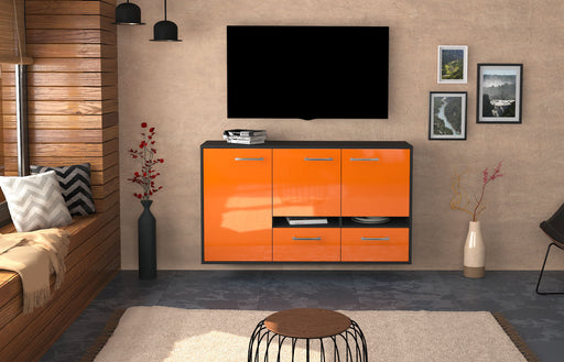 Sideboard Lancaster, Orange Studio (136x79x35cm) - Dekati GmbH