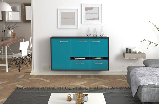 Sideboard Lancaster, Tuerkis Studio (136x79x35cm) - Dekati GmbH