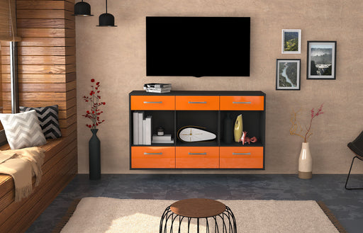 Sideboard Torrance, Orange Studio (136x79x35cm) - Dekati GmbH