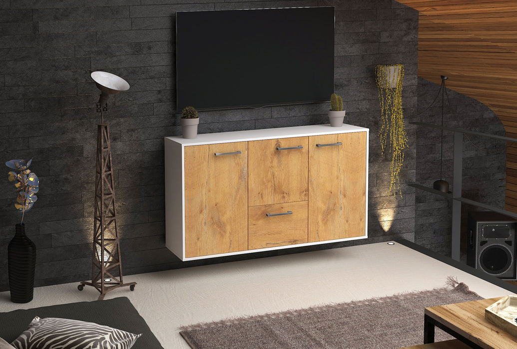 Sideboard Vancouver, Eiche Front (136x79x35cm) - Dekati GmbH