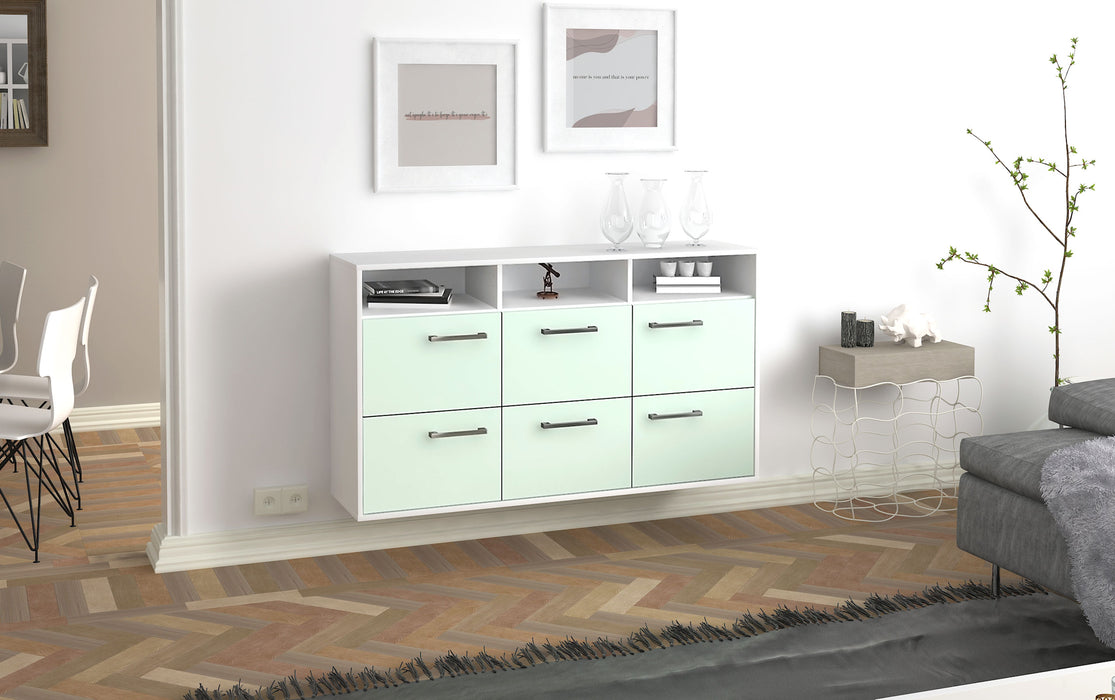 Sideboard Cape Coral, Mint Front (136x79x35cm) - Dekati GmbH