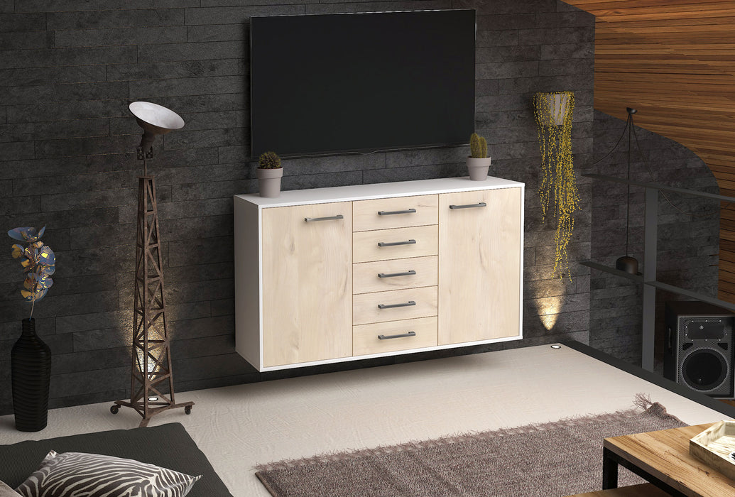 Sideboard Pembroke Pines, Zeder Front (136x79x35cm) - Dekati GmbH