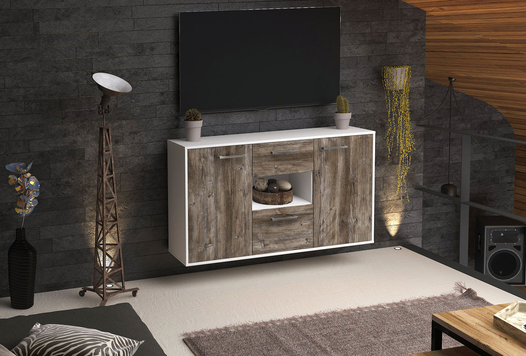 Sideboard Pasadena, Treibholz Front (136x79x35cm) - Dekati GmbH