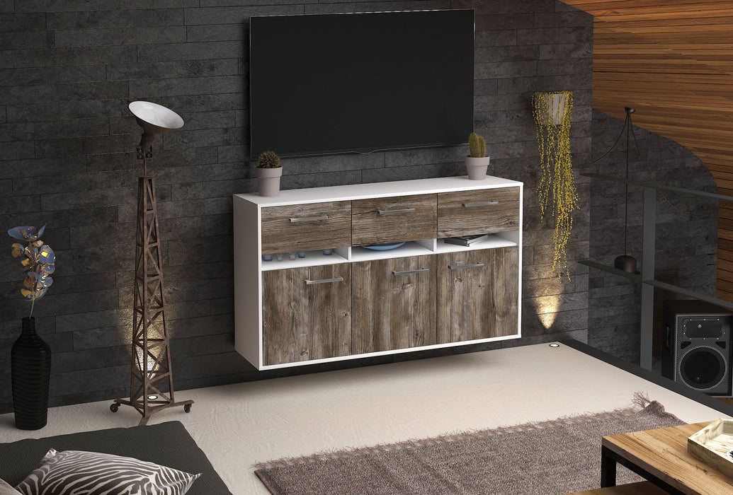 Sideboard Joliet, Treibholz Front (136x79x35cm) - Dekati GmbH