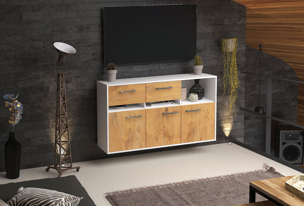 Sideboard Enterprise, Eiche Front (136x79x35cm) - Dekati GmbH