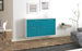 Sideboard Naperville, Tuerkis Front (136x79x35cm) - Dekati GmbH