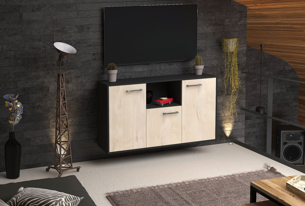 Sideboard Overland Park, Zeder Front (136x79x35cm) - Dekati GmbH