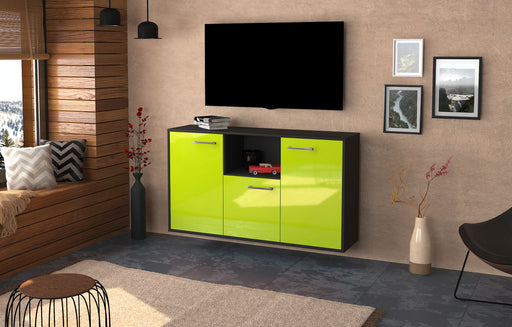 Sideboard Overland Park, Gruen Front (136x79x35cm) - Dekati GmbH