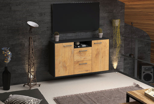 Sideboard Dayton, Eiche Front (136x79x35cm) - Dekati GmbH