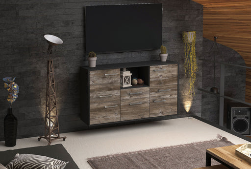 Sideboard Pomona, Treibholz Front (136x79x35cm) - Dekati GmbH