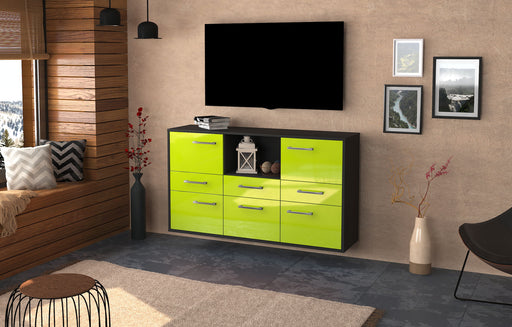 Sideboard Pomona, Gruen Front (136x79x35cm) - Dekati GmbH