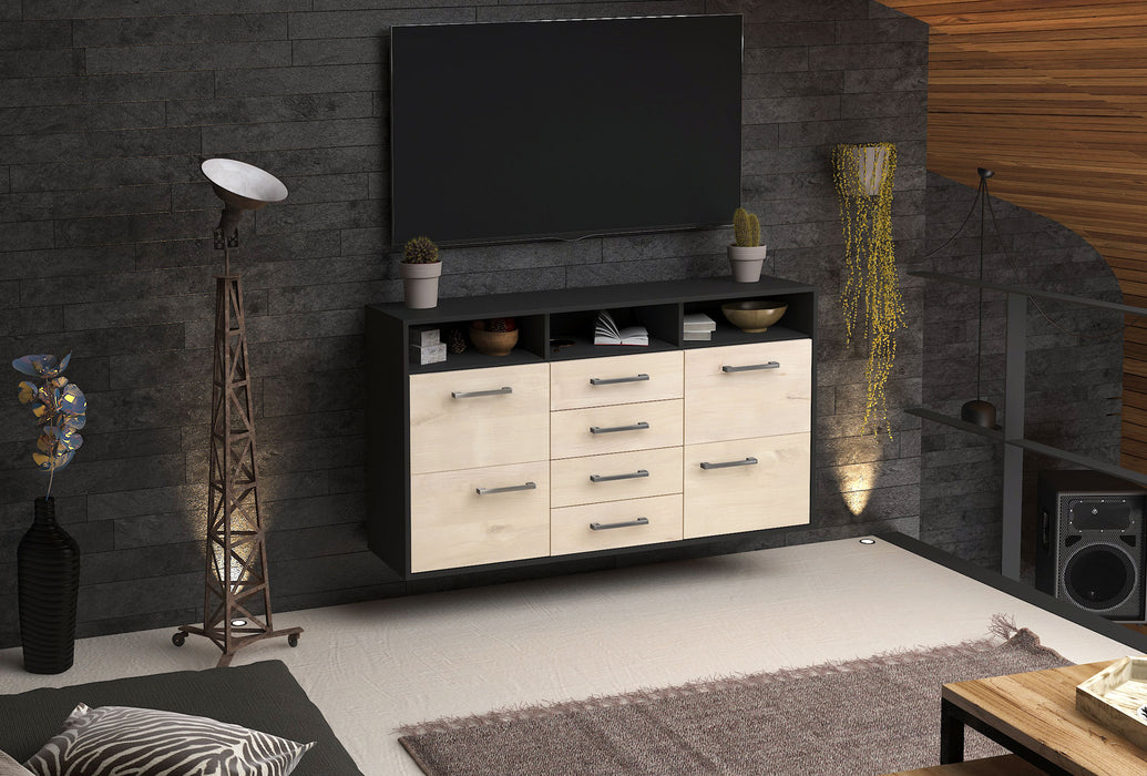 Sideboard Salem, Zeder Front (136x79x35cm) - Dekati GmbH