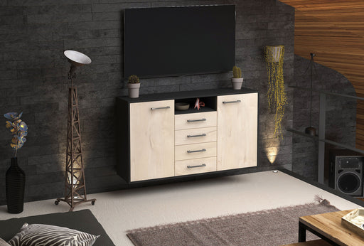 Sideboard Eugene, Zeder Front (136x79x35cm) - Dekati GmbH