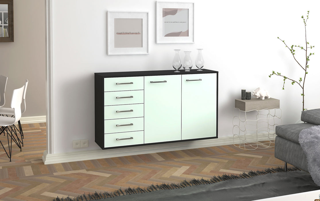 Sideboard Peoria, Mint Front (136x79x35cm) - Dekati GmbH