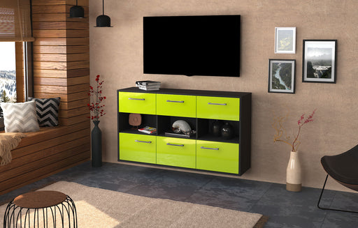 Sideboard Paterson, Gruen Front (136x79x35cm) - Dekati GmbH