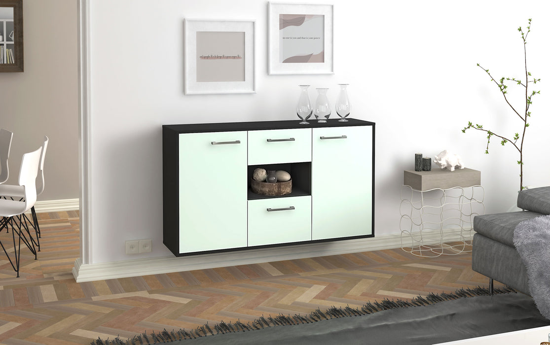 Sideboard Pasadena, Mint Front (136x79x35cm) - Dekati GmbH