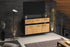 Sideboard Joliet, Eiche Front (136x79x35cm) - Dekati GmbH