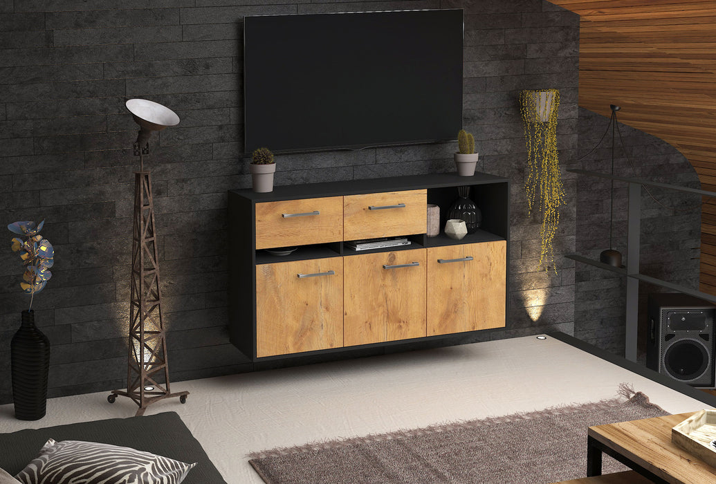 Sideboard Enterprise, Eiche Front (136x79x35cm) - Dekati GmbH