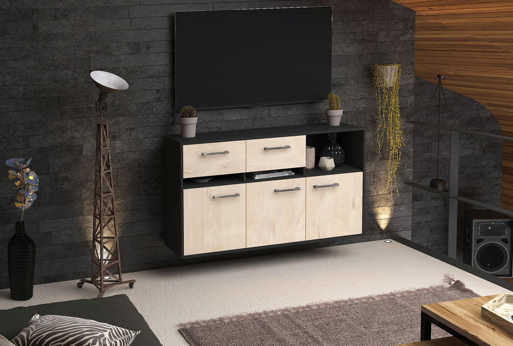 Sideboard Enterprise, Zeder Front (136x79x35cm) - Dekati GmbH