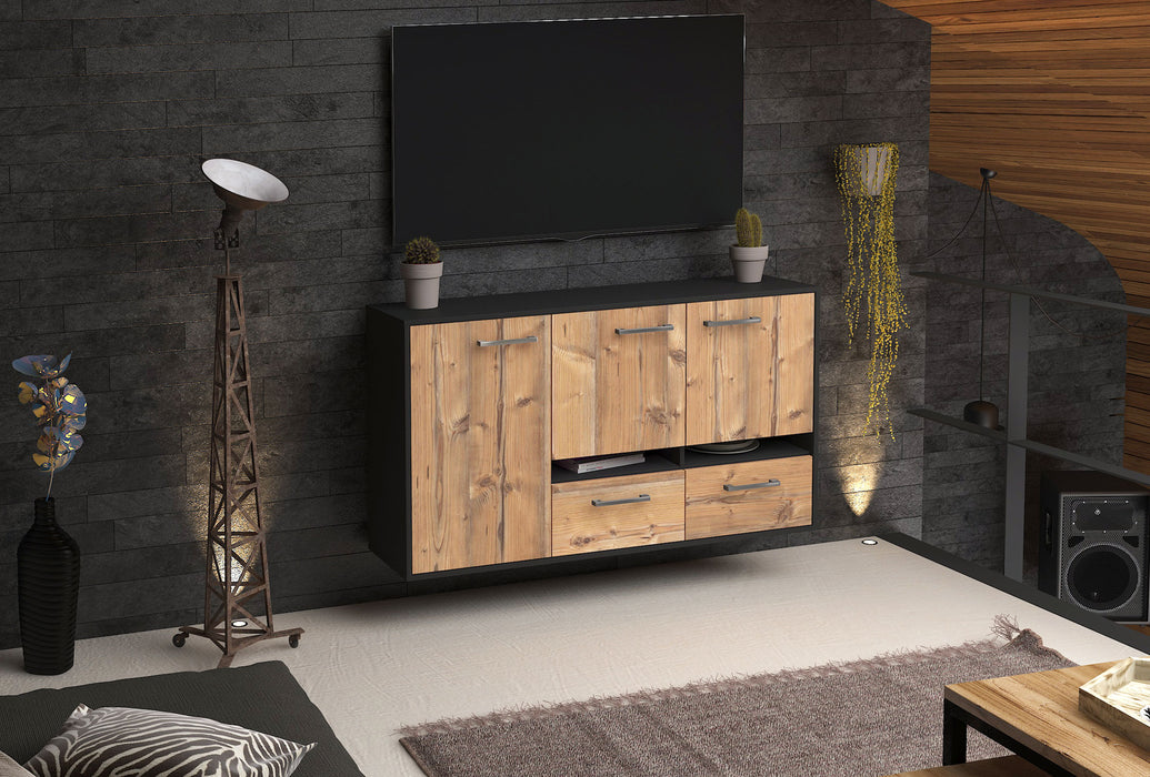 Sideboard Lancaster, Pinie Front (136x79x35cm) - Dekati GmbH