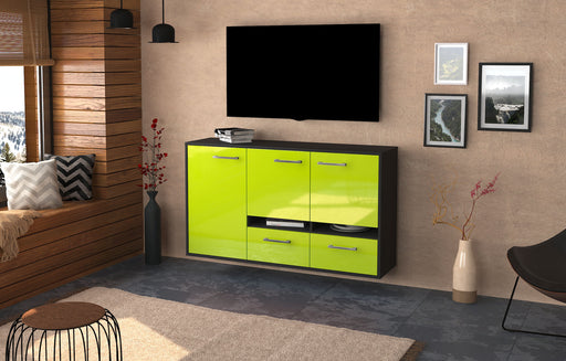 Sideboard Lancaster, Gruen Front (136x79x35cm) - Dekati GmbH