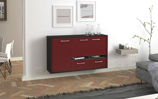 Sideboard Lancaster, Bordeaux Front (136x79x35cm) - Dekati GmbH