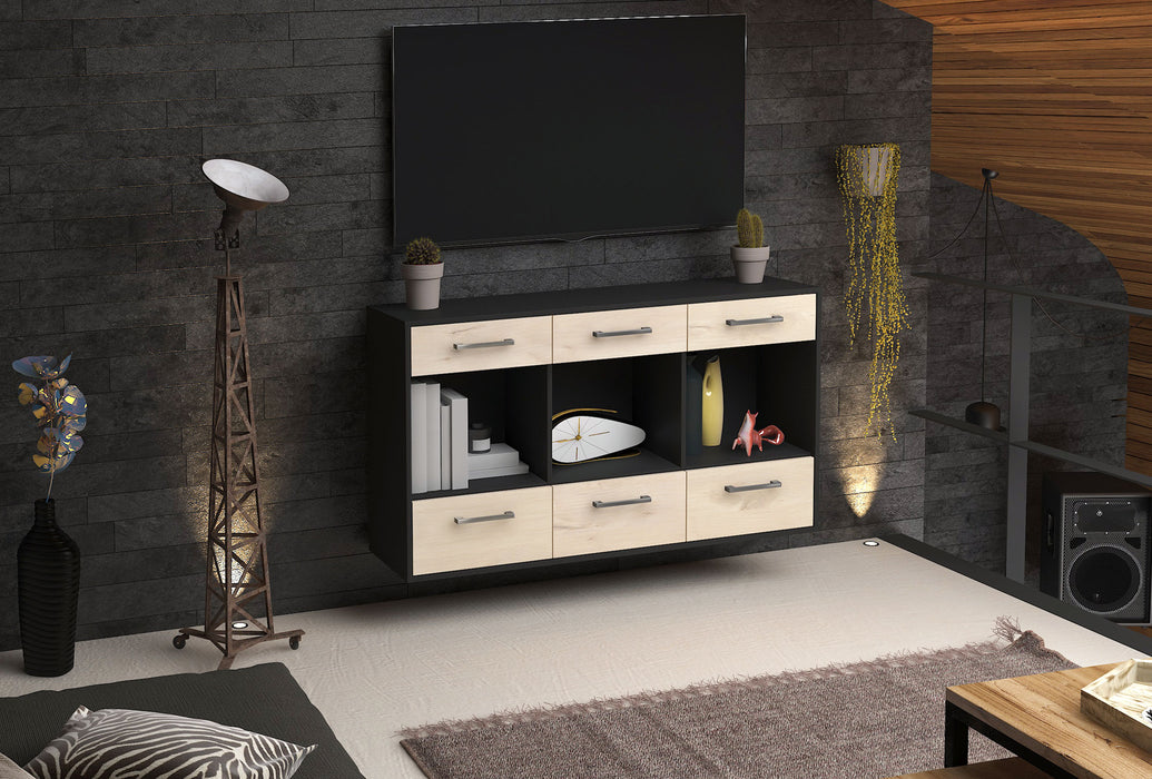 Sideboard Torrance, Zeder Front (136x79x35cm) - Dekati GmbH