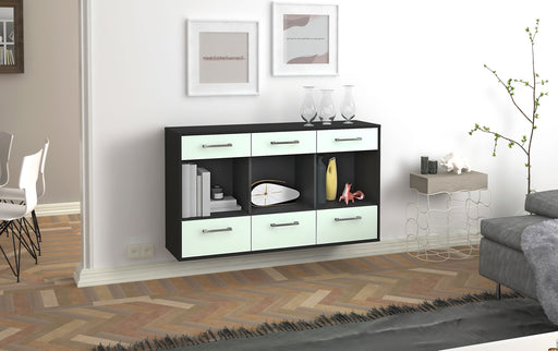 Sideboard Torrance, Mint Front (136x79x35cm) - Dekati GmbH