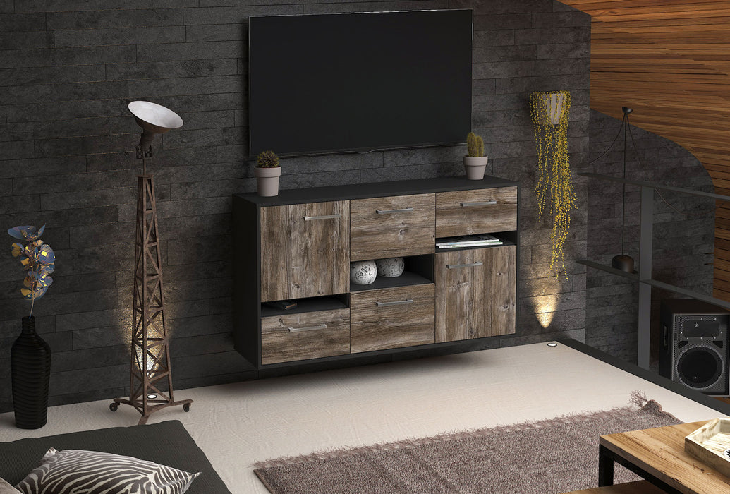 Sideboard Hayward, Treibholz Front (136x79x35cm) - Dekati GmbH