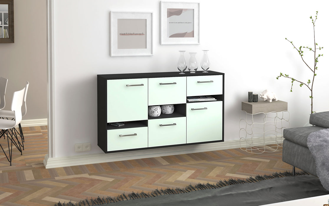 Sideboard Hayward, Mint Front (136x79x35cm) - Dekati GmbH