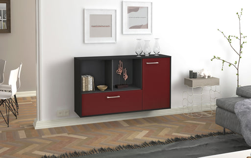 Sideboard Palmdale, Bordeaux Front (136x79x35cm) - Dekati GmbH