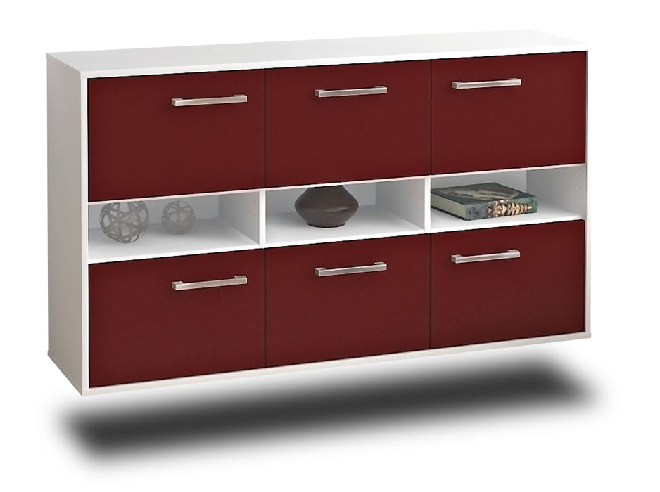 Sideboard Rockford, Bordeaux Seite (136x79x35cm) - Dekati GmbH