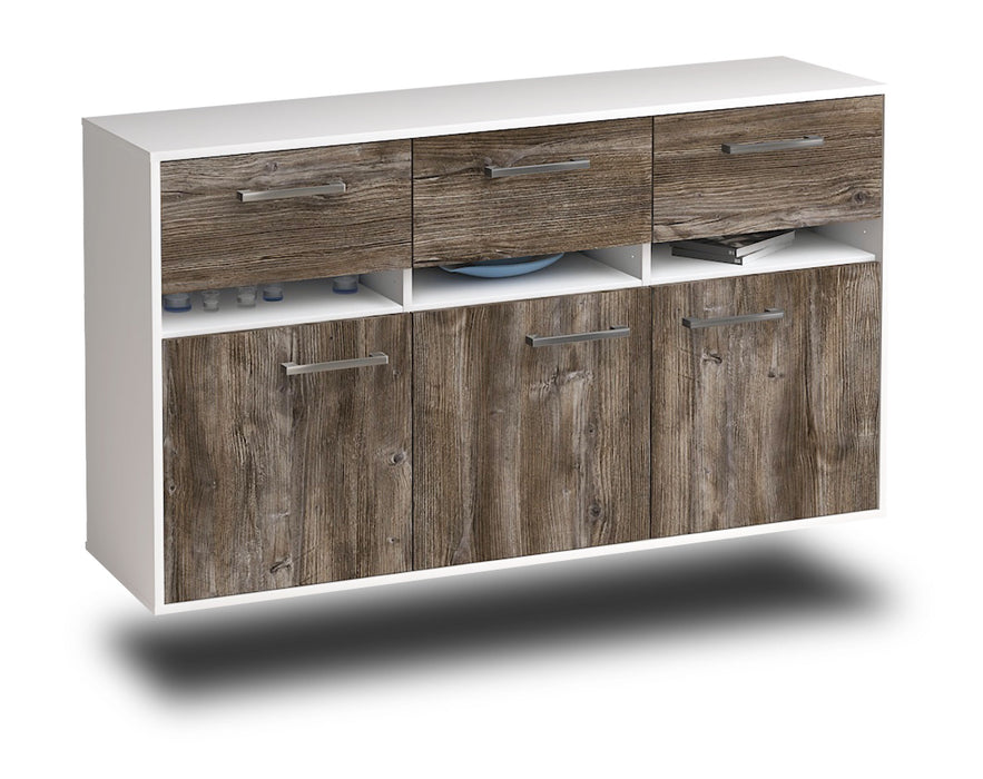 Sideboard Joliet, Treibholz Seite (136x79x35cm) - Dekati GmbH