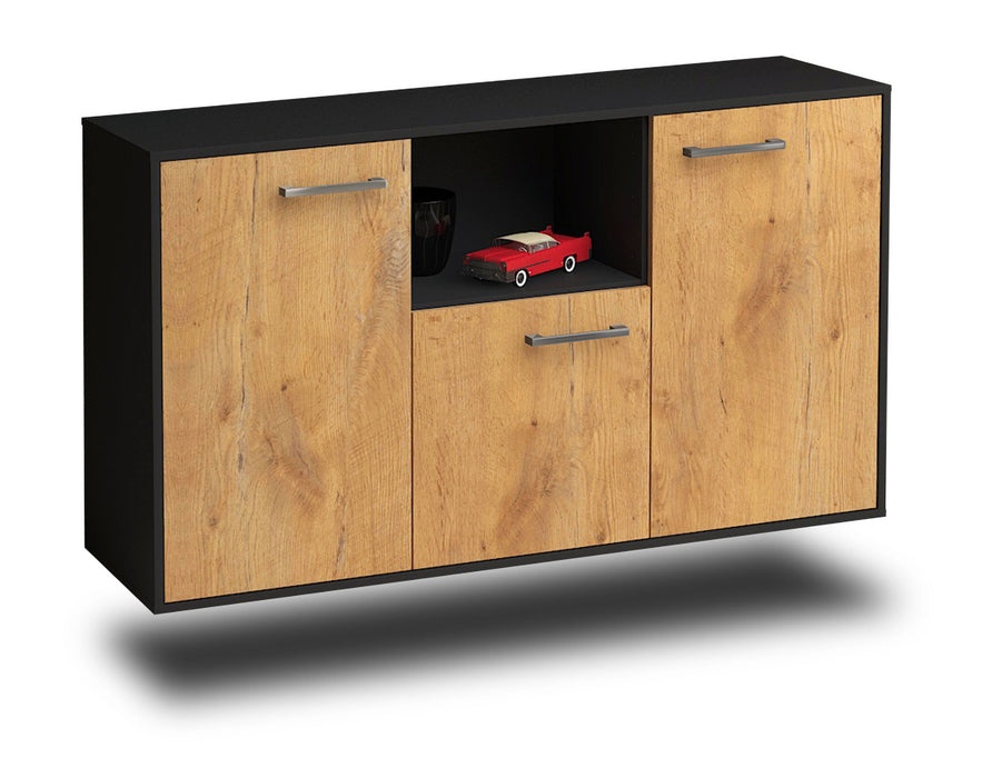 Sideboard Overland Park, Eiche Seite (136x79x35cm) - Dekati GmbH