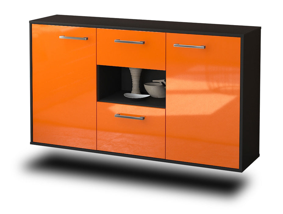 Sideboard Tallahassee, Orange Seite (136x79x35cm) - Dekati GmbH