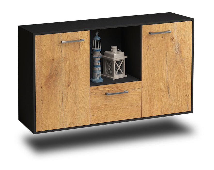 Sideboard Garden Grove, Eiche Seite (136x79x35cm) - Dekati GmbH