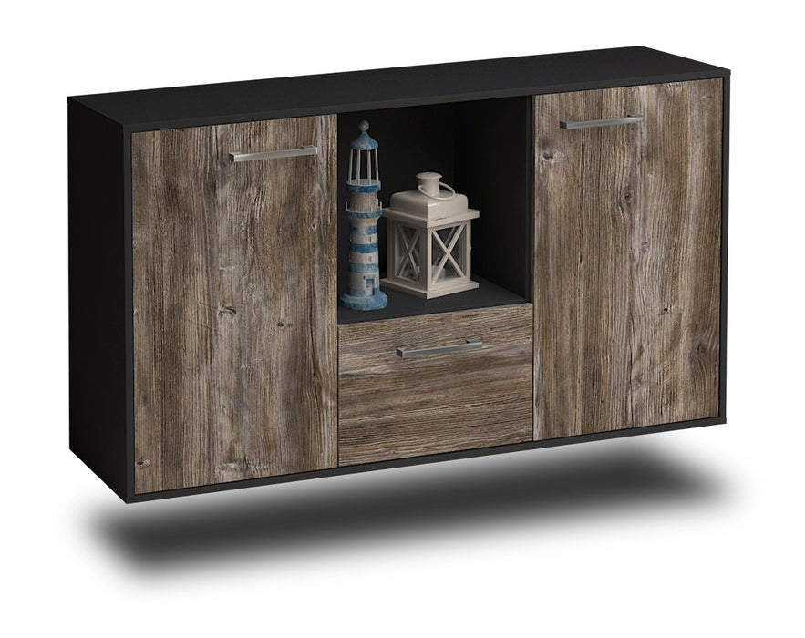 Sideboard Garden Grove, Treibholz Seite (136x79x35cm) - Dekati GmbH