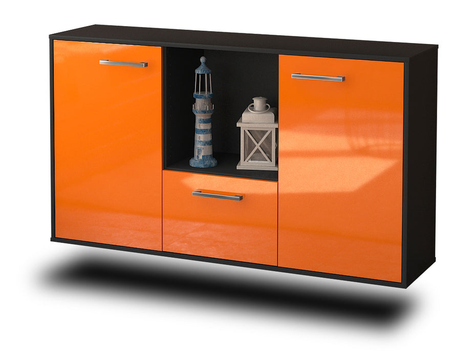 Sideboard Garden Grove, Orange Seite (136x79x35cm) - Dekati GmbH