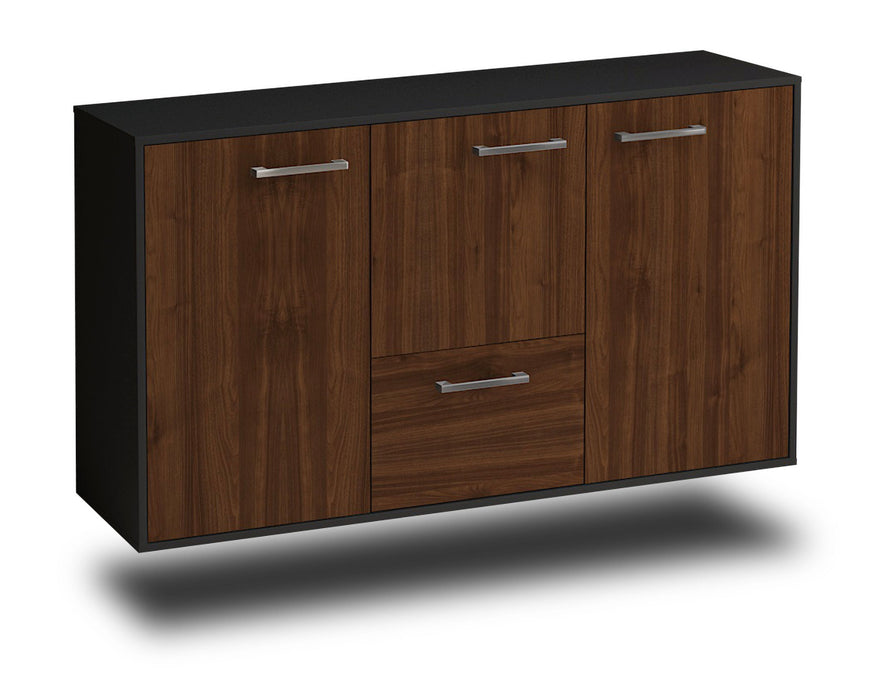 Sideboard Vancouver, Walnuss Seite (136x79x35cm) - Dekati GmbH