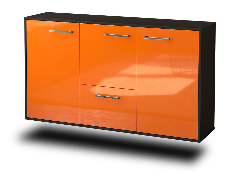 Sideboard Vancouver, Orange Seite (136x79x35cm) - Dekati GmbH