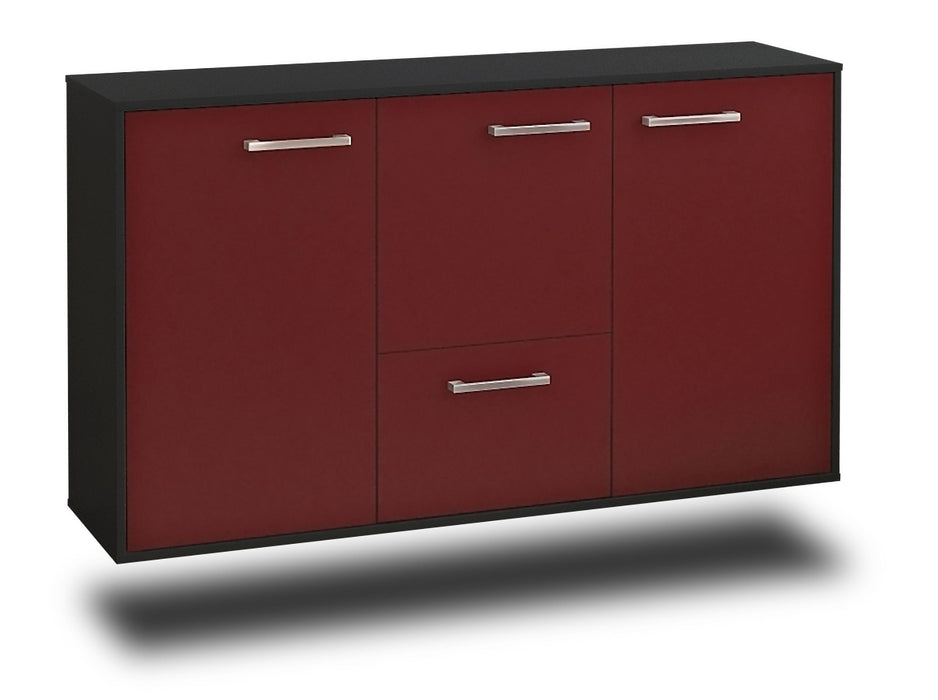 Sideboard Vancouver, Bordeaux Seite (136x79x35cm) - Dekati GmbH