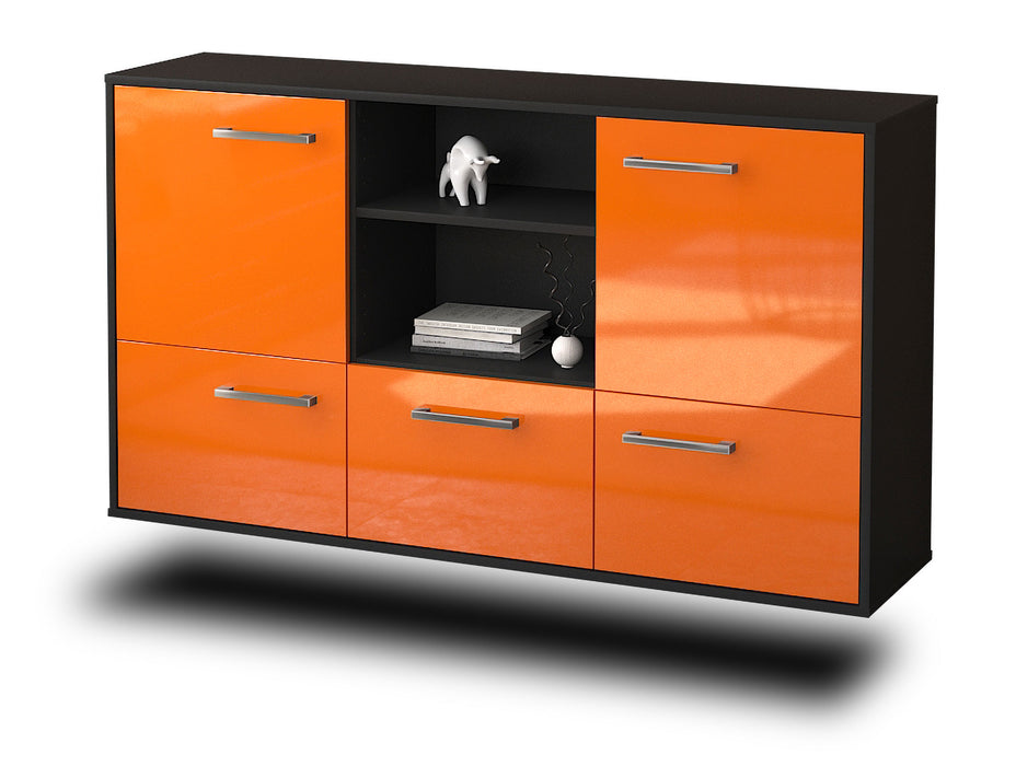 Sideboard Grand Prairie, Orange Seite (136x79x35cm) - Dekati GmbH