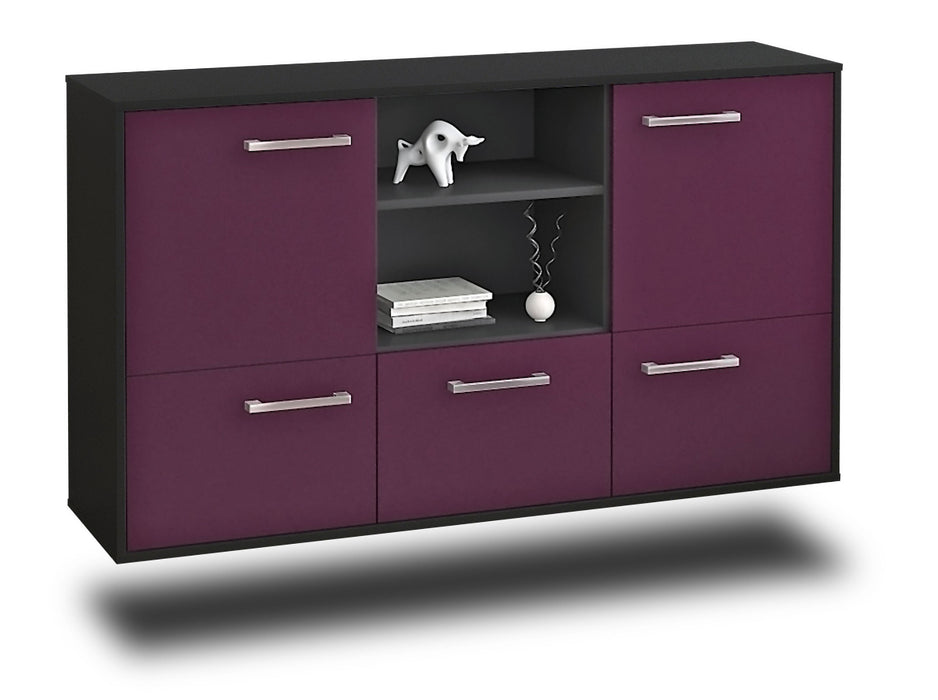 Sideboard Grand Prairie, Lila Seite (136x79x35cm) - Dekati GmbH