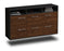 Sideboard Cape Coral, Walnuss Seite (136x79x35cm) - Dekati GmbH