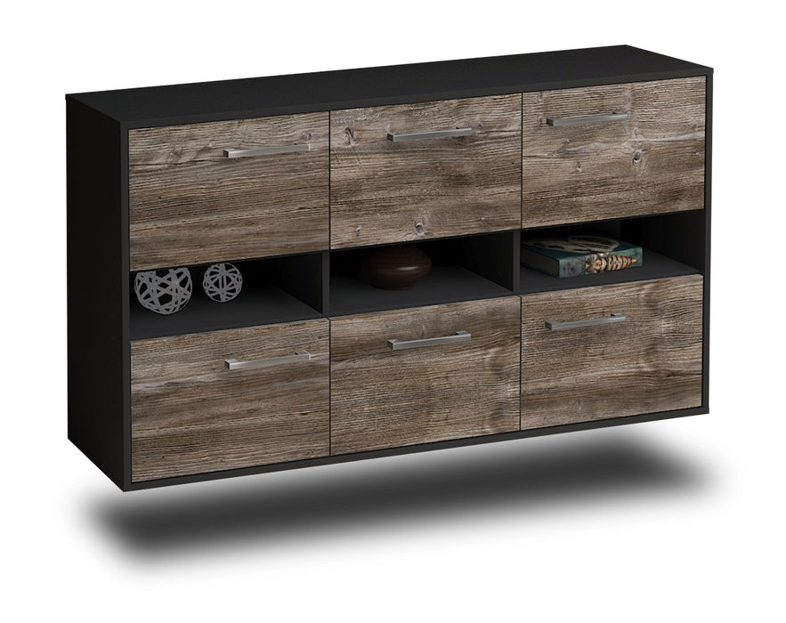 Sideboard Rockford, Treibholz Seite (136x79x35cm) - Dekati GmbH