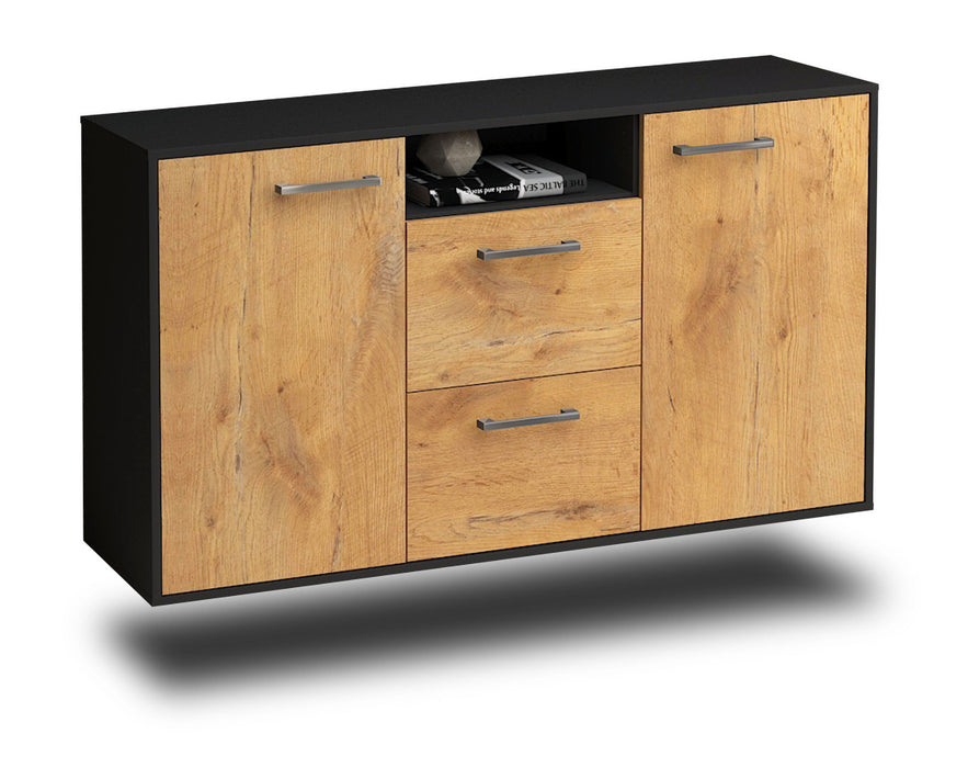 Sideboard Dayton, Eiche Seite (136x79x35cm) - Dekati GmbH