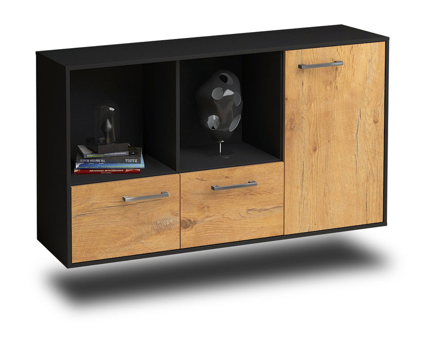 Sideboard Springfield, Eiche Seite (136x79x35cm) - Dekati GmbH