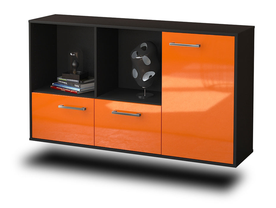 Sideboard Springfield, Orange Seite (136x79x35cm) - Dekati GmbH