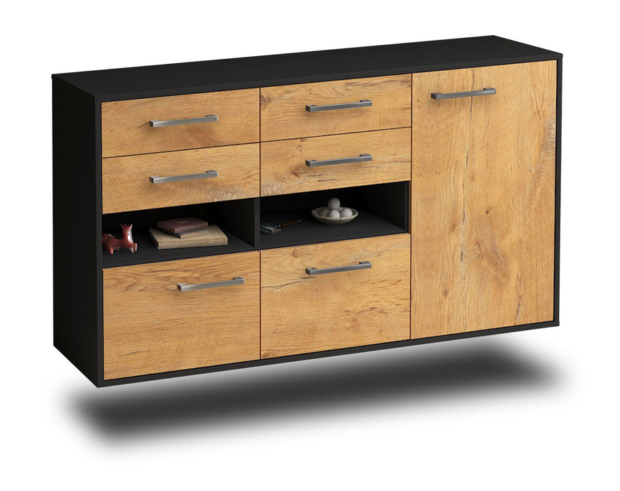 Sideboard Santa Rosa, Eiche Seite (136x79x35cm) - Dekati GmbH